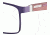 Davidoff Prescription Eyeglasses 93053 Single Vision Plum Frame