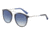 Davidoff 97209 Progressive Prescription Sunglasses, Blue Frame, 97209-4104PR