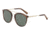 Davidoff 97209 Progressive Prescription Sunglasses, Brown Frame, Polarized, 97209-6397PR