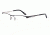 Davidoff 93034 Single Vision Prescription Eyeglasses - Blue Frame and Clear Lens 93034-552SV