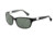 Davidoff 97118 Single Vision Prescription Sunglasses - Black Frame and Green Lens 97118-6184SV