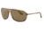 Davidoff 97200 Single Vision Prescription Sunglasses - Brown Frame and Brown Lens 97200-6338SV