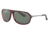 Davidoff 97200 Single Vision Prescription Sunglasses - Brown Frame and Zeiss Skypol Grey Lens 97200-6270SV