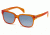 Diesel DL0074 Sunglasses - Orange Frame Color, Smoke Mirror Lens Color