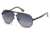 Diesel DL0078 Sunglasses - Matte Black Frame Color, Gradient Smoke Lens Color