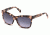 Diesel DL0101 Sunglasses - Coloured Havana Frame Color, Gradient Blue Lens Color