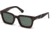 Diesel DL0231 Eyewear - Unisex - Sunglasses - Dark Havana Frame Color, Green Lens Color