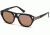 Diesel DL0233 Eyewear - Unisex - Sunglasses - Shiny Black Frame Color, Blu Mirror Lens Color