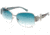 Diva 4178 Womens Sunglasses, Silver-Green Horn, 60-16-125 4178-03T