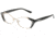 Diva 5454 Single Vision Prescription Eyeglasses, Black/Gold Frame, DI545497ASV
