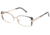 Diva 5458 Progressive Prescription Eyeglasses, Black/Gold Frame, DI54582PR