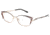 Diva 5476 Progressive Prescription Eyeglasses, Burgundy/Rose/Gold Frame, DI5476888EPR
