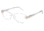 Diva 5485 Eyeglasses, Womens, Crystal-Gold, 51-17-135, DI5485029