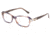 Diva 5485 Eyeglasses, Womens, Brown-Crystal, 51-17-135, DI5485CQ0