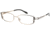 Diva Womens 5358 Eyeglasses - Brown Fade-Gold Frame w/ Clear Lenses, Size 52-15-122 5358-820