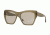 DKNY DY4156 Sunglasses 3767/3-58 - Olive Transparent Frame, Light Smoke Solid Lenses