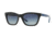 DKNY DY4158 Sunglasses 36884L-55 - Black Frame, Blue Gradient Lenses