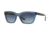 DKNY DY4158 Sunglasses 37144L-55 - Dark Navy Frame, Blue Gradient Lenses
