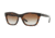 DKNY DY4158 Sunglasses 377413-55 - Matte Dark Tortoise Frame, Brown Gradient Lenses