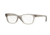 DKNY DY4672 Single Vision Prescription Eyeglasses 3696-51 - Grey Crystal/satin Silver Frame