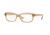 DKNY DY4682 Bifocal Prescription Eyeglasses 3735-51 - Light Brown Transparent Frame