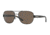 DKNY DY5079 Sunglasses 101073-59 - Brushed Silver Frame, Brown Lenses