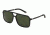 Dolce&amp;Gabbana BASALTO COLLECTION DG4241 Sunglasses 193471-58 - Matte Black Frame, Grey Green Lenses