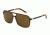 Dolce&amp;Gabbana BASALTO COLLECTION DG4241 Sunglasses 267373-58 - Matte Striped Havana Frame, Brown Lenses