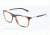 Dolce&amp;Gabbana BASALTO DG3181 Single Vision Prescription Eyeglasses 2673-53 - Matte Striped Havana Frame