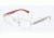 Dolce&amp;Gabbana CONTRAST DG1238P Single Vision Prescription Eyeglasses 1172-5217 - Silver Frame