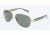 Dolce&amp;Gabbana D&amp;G ALL OVER DG2118P Sunglasses 119771-6012 - Gold Frame, Gray Green Lenses