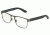 Dolce&amp;Gabbana DG1270 Single Vision Prescription Eyeglasses 1262-54 - Gunmetal Rubber Frame