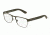 Dolce&amp;Gabbana DG1270 Single Vision Prescription Eyeglasses 1264-54 - Green Rubber Frame