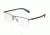 Dolce&amp;Gabbana DG1284 Progressive Prescription Eyeglasses 1288-54 - Gunmetal Rubber Frame