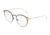 Dolce&amp;Gabbana DG1318 Prescription Eyeglasses, 48mm, Brushed Dark Gunmetal, DG1318-1332-48-SV