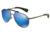 Dolce&amp;Gabbana DG2152 Progressive Prescription Sunglasses DG2152-110825-61 - Lens Diameter 61 mm, Frame Color Matte Gunmetal/matte Blue