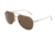 Dolce&amp;Gabbana DG2166 Single Vision Prescription Sunglasses DG2166-488-73-61 - Lens Diameter 61 mm, Frame Color Pale Gold