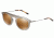 Dolce&amp;Gabbana DG2169 Single Vision Prescription Sunglasses DG2169-04-6H-46 - Lens Diameter 46 mm, Frame Color Mirror Pale Gold