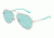 Dolce&amp;Gabbana DG2176 Single Vision Prescription Sunglasses DG2176-05-65-59 - Lens Diameter 59 mm, Frame Color Silver