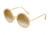 Dolce&amp;Gabbana DG2211 Sunglasses 02/6E-53 - Men's, Grad Light Brown Mirror Gold Lenses