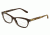 Dolce&amp;Gabbana DG3221 Bifocal Prescription Eyeglasses 2918-51 - Crystal On Brown Frame
