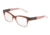 Dolce&Gabbana DG3254 Progressive Prescription Eyeglasses 3060-52 - Bordeaux Grad/pink/powder Frame