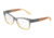 Dolce&Gabbana DG3254 Progressive Prescription Eyeglasses 3074-52 - Grad Brown/caramel/yellow Frame