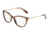 Dolce&amp;Gabbana DG3258F Single Vision Prescription Eyeglasses, 54mm, Cube Bronze, DG3258F-3131-54-SV