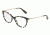 Dolce&amp;Gabbana DG3258F Single Vision Prescription Eyeglasses 911-54 - Cube Black/gold Frame