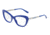 Dolce&amp;Gabbana DG3275BF Single Vision Prescription Eyeglasses 3119-54 - Blue Frame