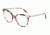 Dolce&amp;Gabbana DG3278F Single Vision Prescription Eyeglasses 5253-54 - Cube Pink Frame