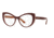 Dolce&amp;Gabbana DG3285F Bifocal Prescription Eyeglasses, 54mm, Bordeaux On Damascus Glitter, DG3285F-3205-54-BI