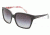 Dolce &amp; Gabbana DG4077M Sunglasses 17918G-5817 - Ext Black/Int Flower Gray Gradient