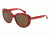 Dolce&amp;Gabbana DG4248 Single Vision Prescription Sunglasses DG4248-292373-55 - Lens Diameter 55 mm, Frame Color Red Marble